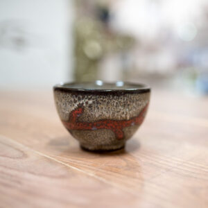 petit bol fresque de corail Cathleen Céramique, Scaer, Finistere, Bretagne