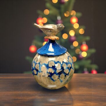 boite boule oiseau Cathleen Céramique Scaer Finistère Bretagne